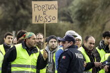 'Coletes amarelos' em Coimbra