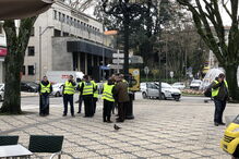 Manifestação dos 'coletes amarelos' em Viseu