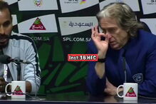 Jorge Jesus em Conferência de imprensa do Al Hilal