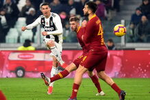 Ronaldo em branco na vitória da Juventus frente à Roma