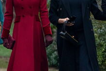 Kate e Meghan surgem lado a lado no dia de Natal e afastam rumores