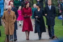 Kate e Meghan surgem lado a lado no dia de Natal e afastam rumores