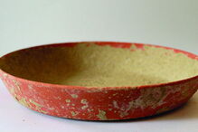 Prato em terra sigilata, usada à mesa pelos romanos