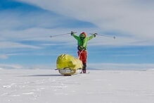 Norte-americano atravessa a Antártida sozinho pela primeira vez