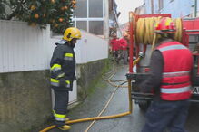 Quatro casas afetadas por incêndio em Viseu