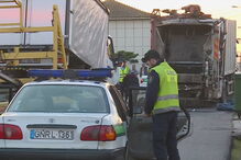 Homem morre esmagado em colisão entre carrinha e camião do lixo em Estarreja