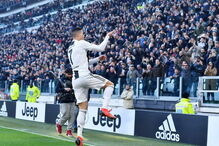 Bastaram dois minutos para Cristiano Ronaldo marcar golo frente à Sampdoria