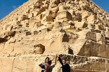 Liliana Campos no Egipto