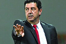 Rui Vitória, técnico do Benfica
