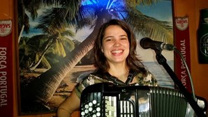 Rita Melo, a acordeonista que foi a "rainha do Facebook" em 2018