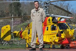 João Lima, piloto que morreu no helicóptero do INEM, em 2012
