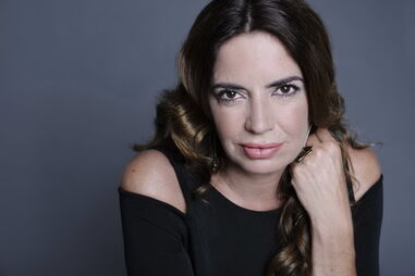 A apresentadora Bárbara Guimarães