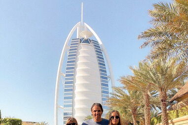 Nuno Gomes de férias no Dubai 