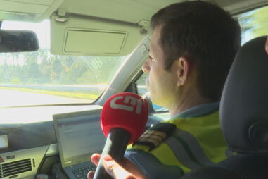 Equipa da CM TV acompanha o trabalho de uma patrulha da GNR na operação "Ano Novo"