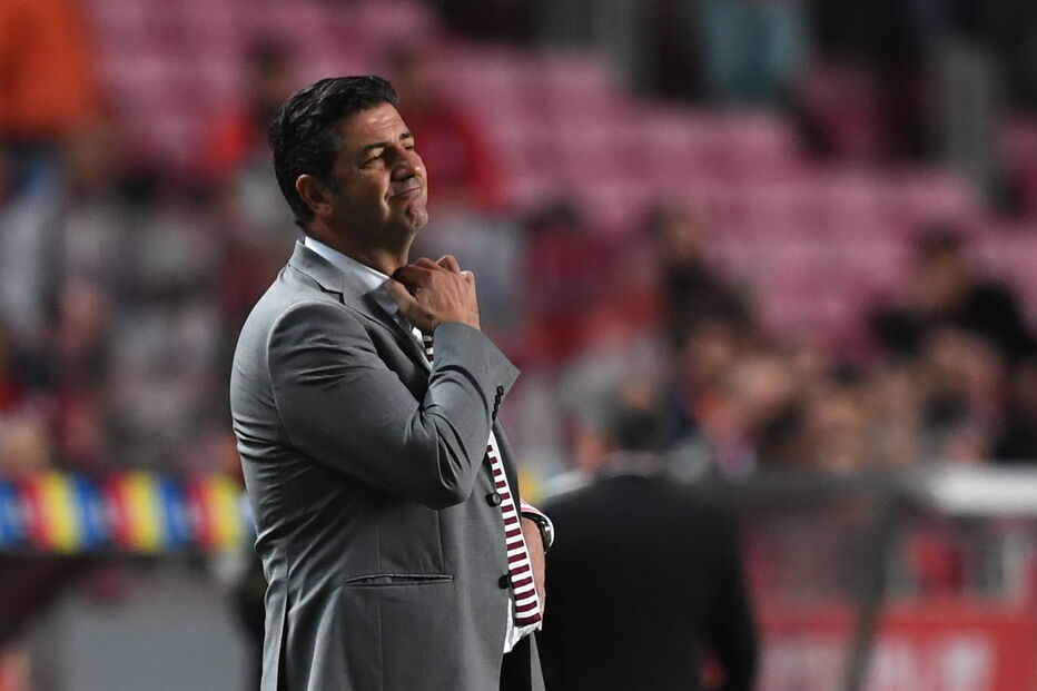 Rui Vitória no Estádio da Luz