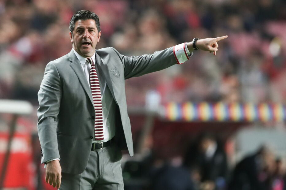 Rui Vitória no Estádio da Luz