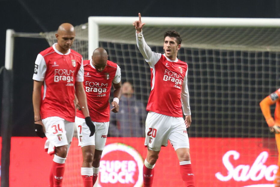 Braga vence Moreirense em jogo da I Liga