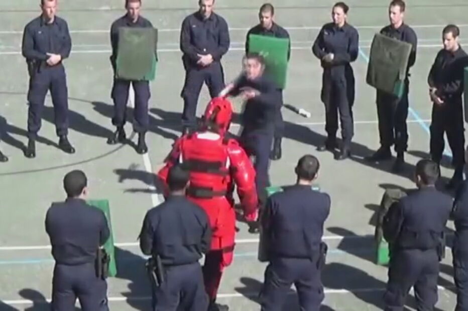 'Red Man' durante formação de elementos da GNR