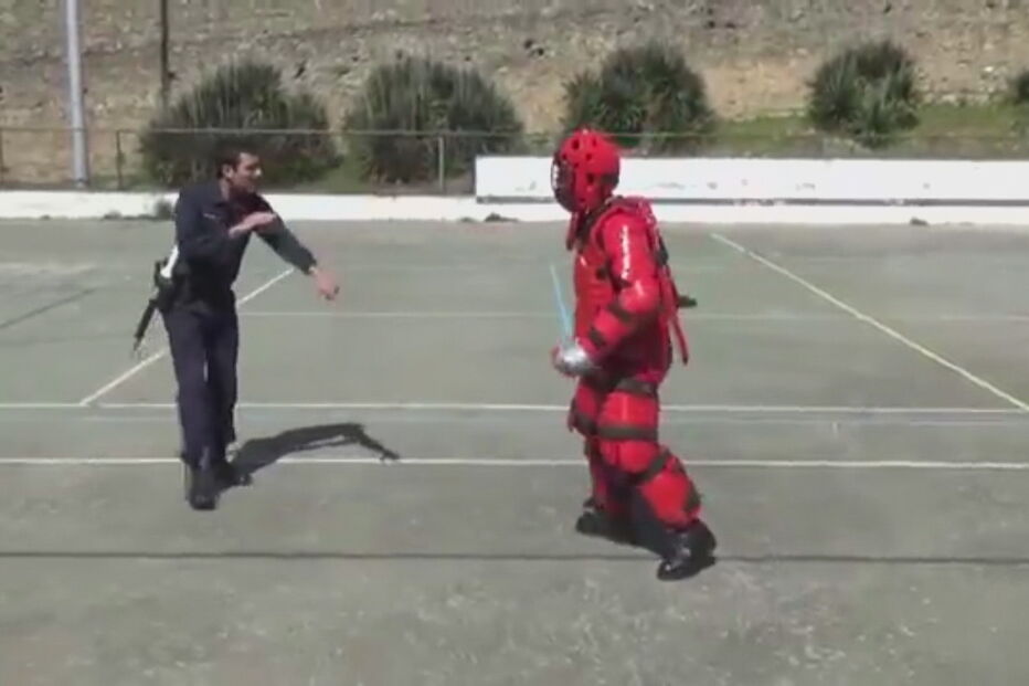 'Red Man' durante formação de elementos da GNR