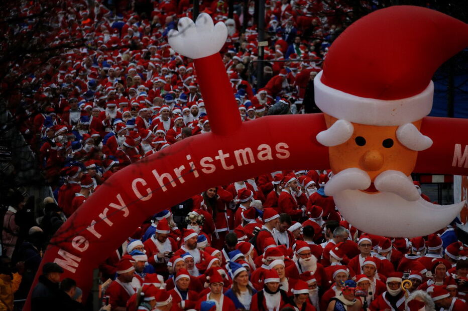 Corrida, Pai Natal, Liverpool