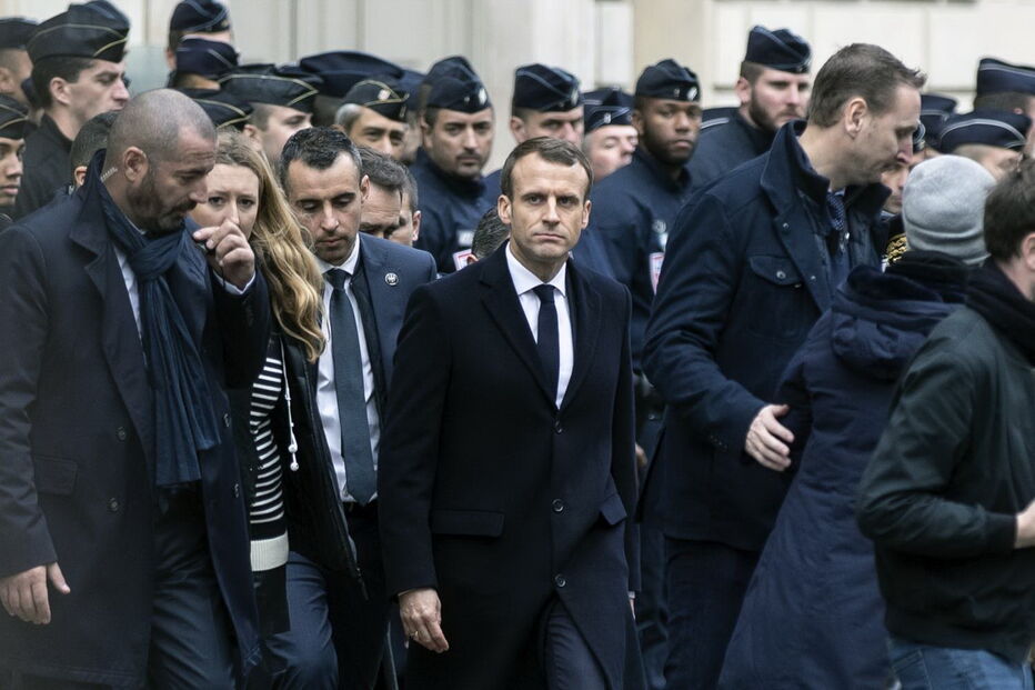 Macron em Paris 