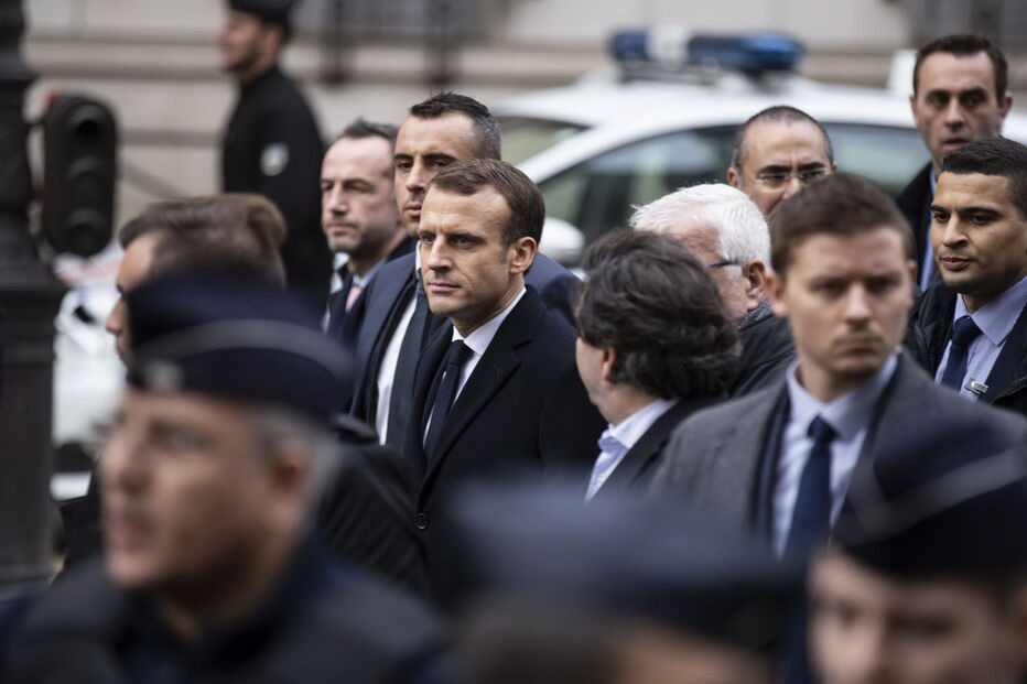 Macron em Paris 