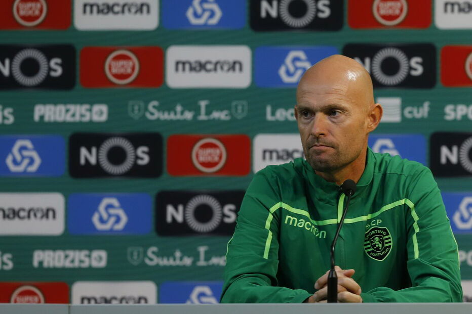 Marcel Keizer, treinador do Sporting