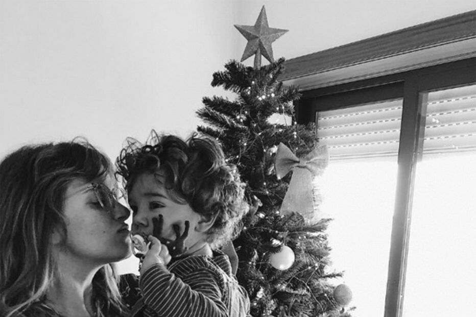 Carolina Deslandes mostra a sua árvore de Natal