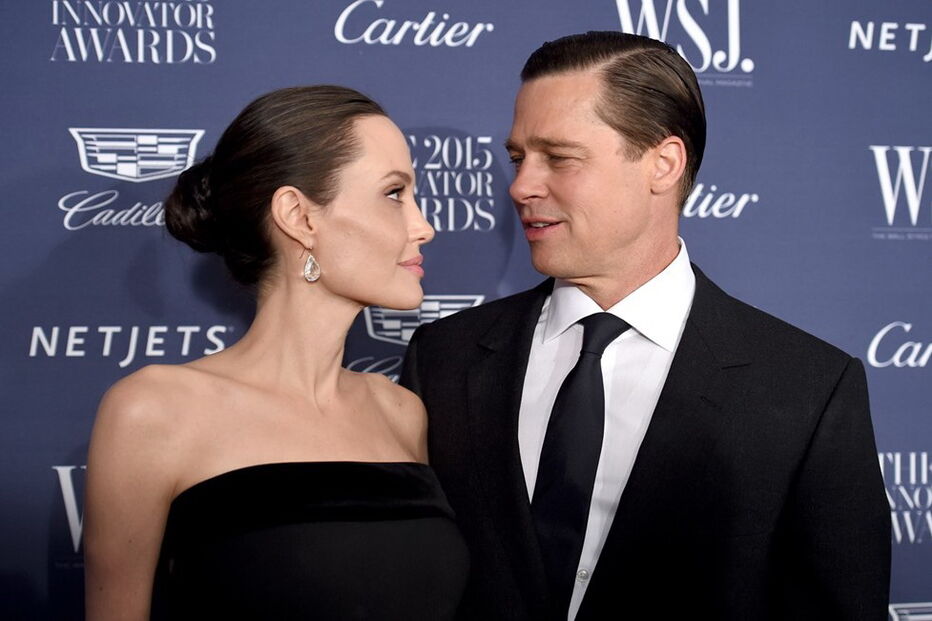 Angelina Jolie e Brad Pitt