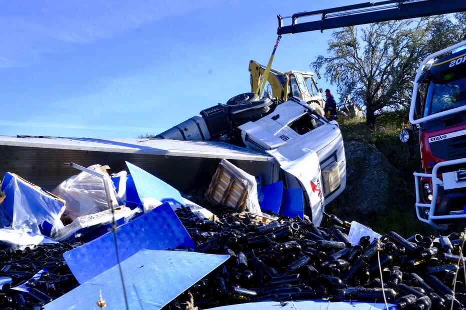 Despiste de pesado de mercadorias leva ao encerramento da EN 255