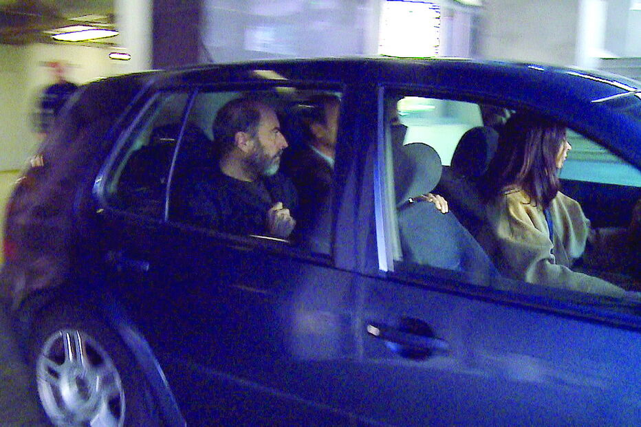 Luís Gonçalves (no carro) foi condenado a uma pena de 16 anos de cadeia pelo crime de homicídio qualificado