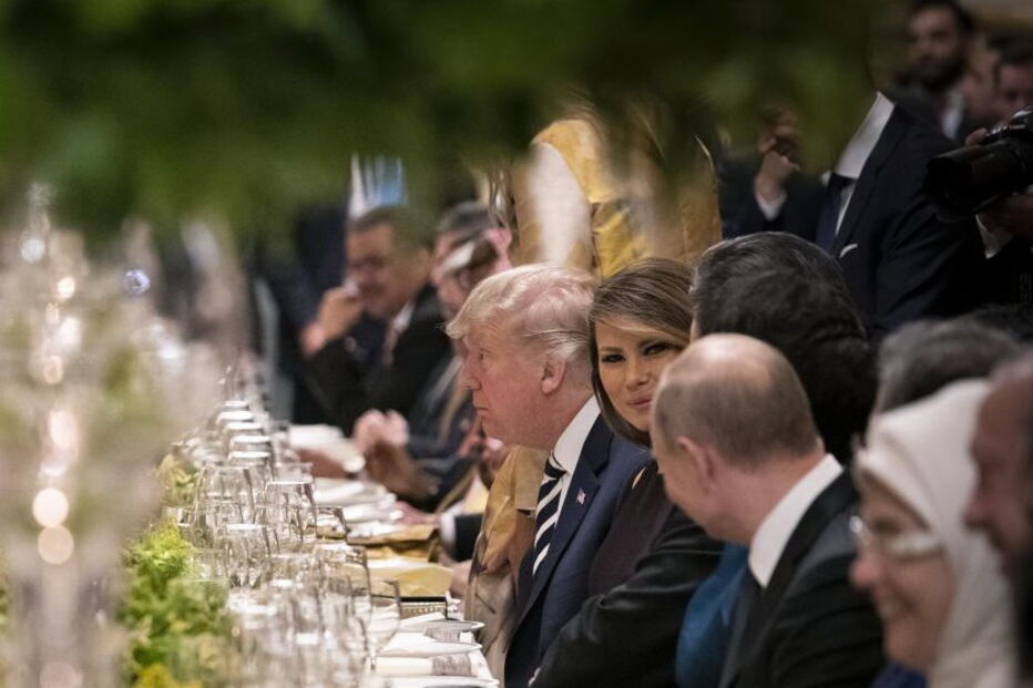 Donald Trump, Melania, Putin