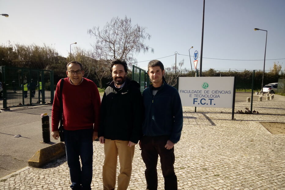 Pedro Callapez, Octávio Mateus e Eduardo Puértolas-Pascual 