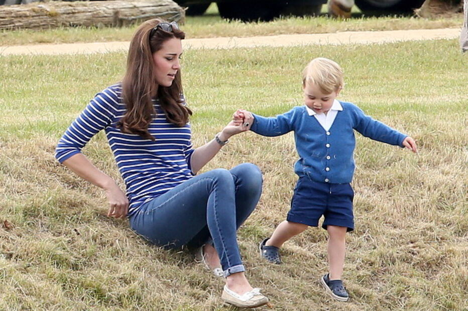 Kate e o filho George