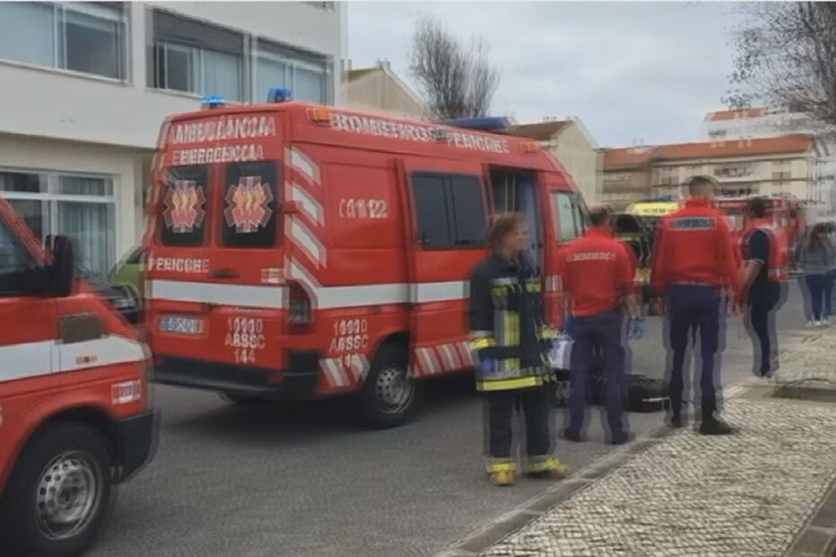 Explosão faz quatro feridos em Peniche