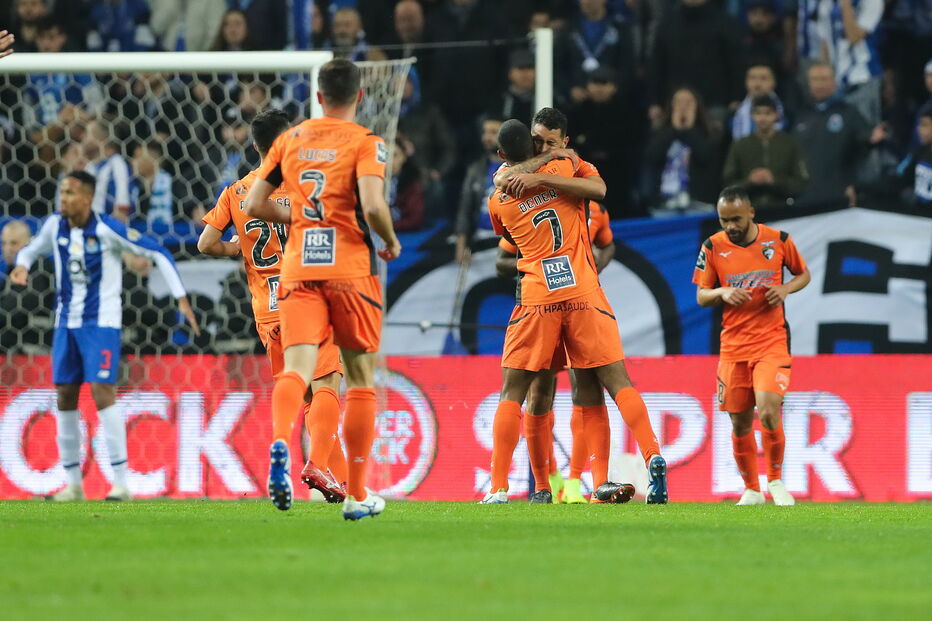 A festa dos algarvios após o golo