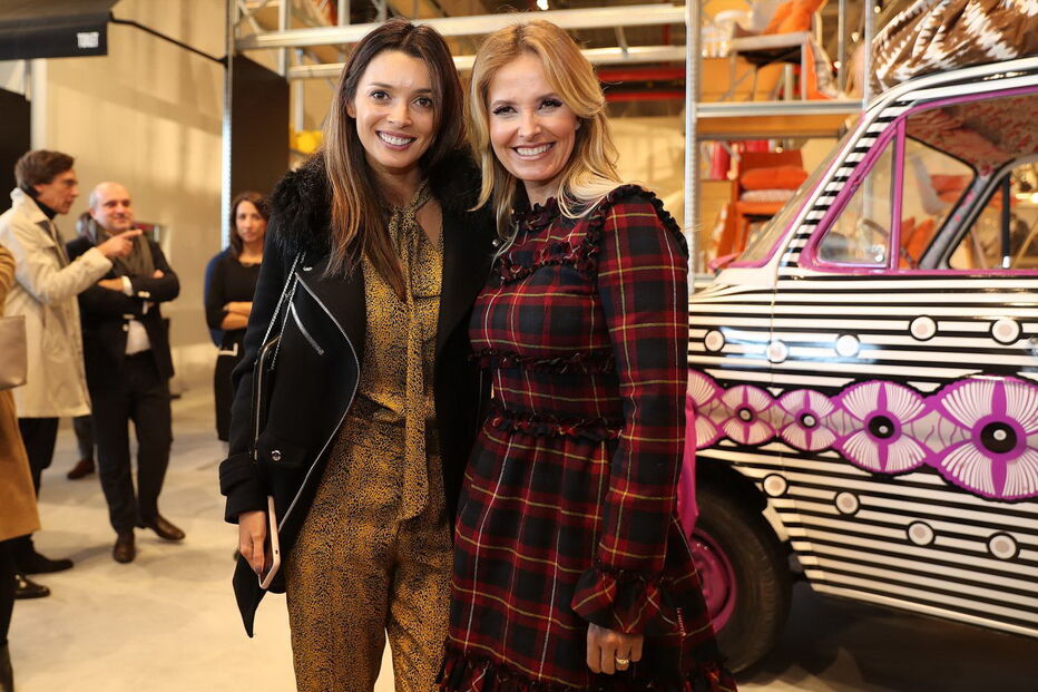 Maria Cerqueira Gomes com Cristina Ferreira