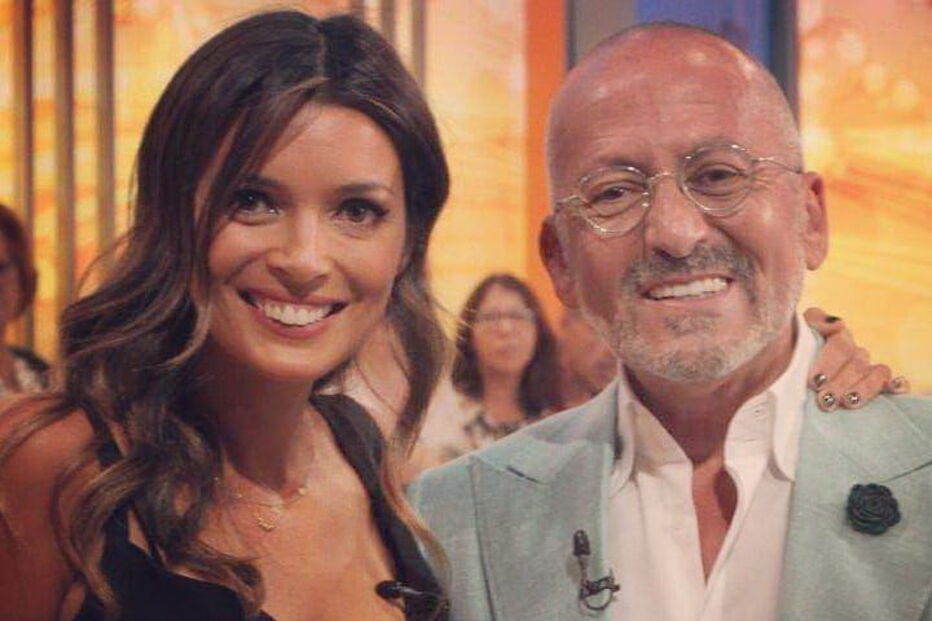 Maria Cerqueira Gomes com Manuel Luís Goucha