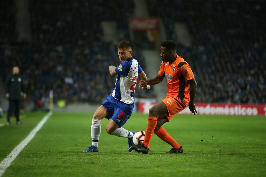 Jackson Martinez no jogo FC Porto e Portimonense