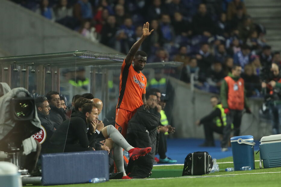 Jackson Martinez no jogo FC Porto e Portimonense