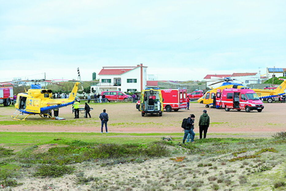 Explosão em residência de estudantes de Peniche