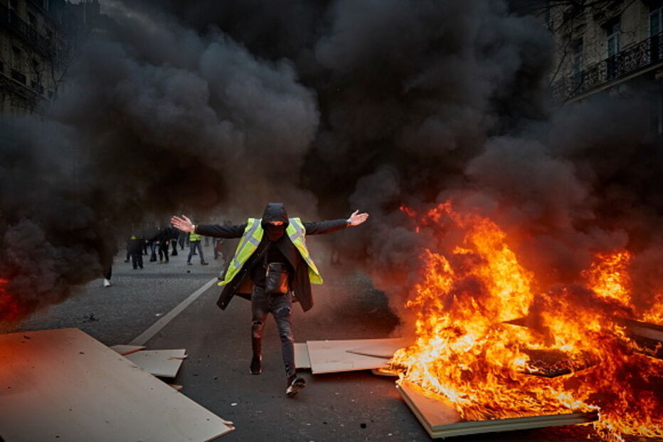 Prostestos em França