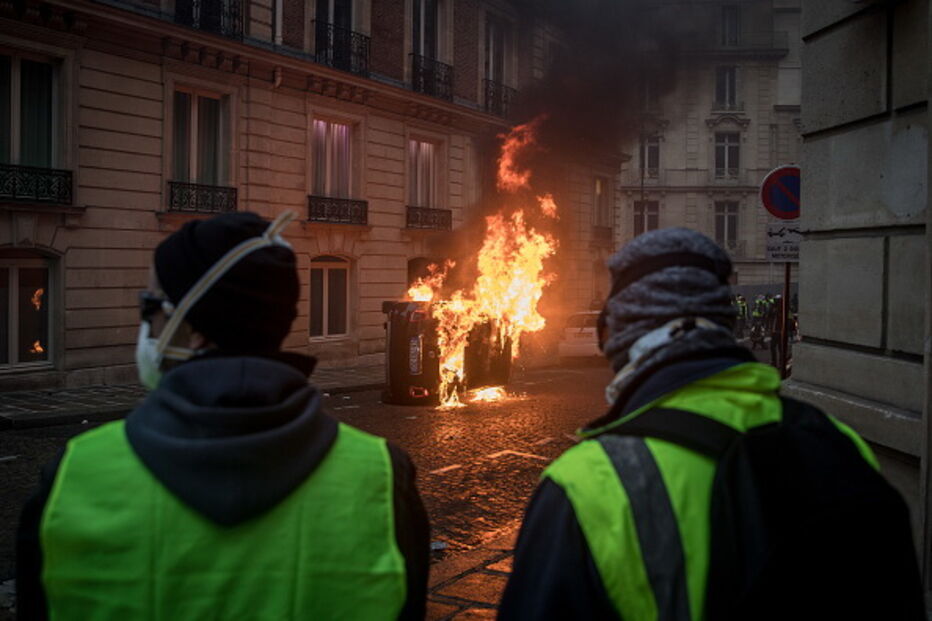 Prostestos em França