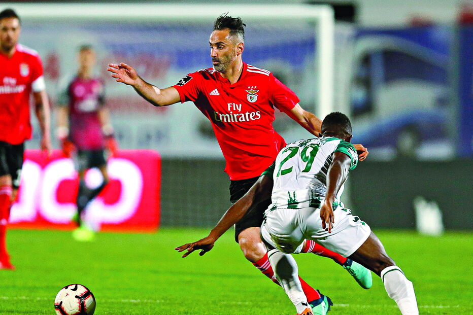 Jonas marcou o seu quarto golo em sete jogos do campeonato 