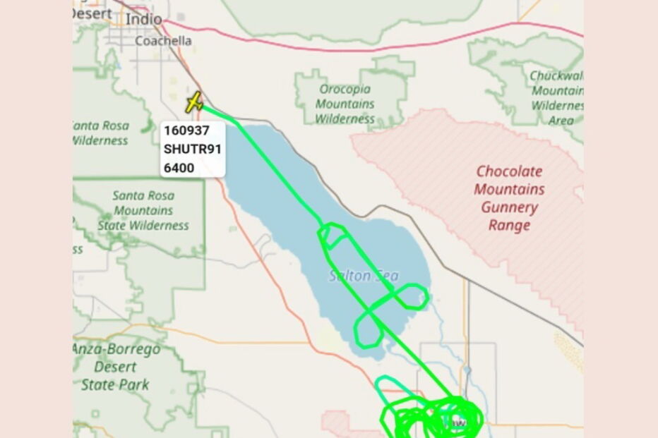 Radar mostra pénis desenhado nos céus por pilotos americanos