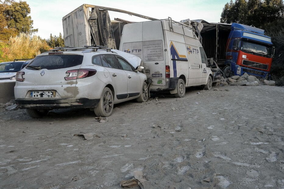 Acidente na A29 faz quatro feridos