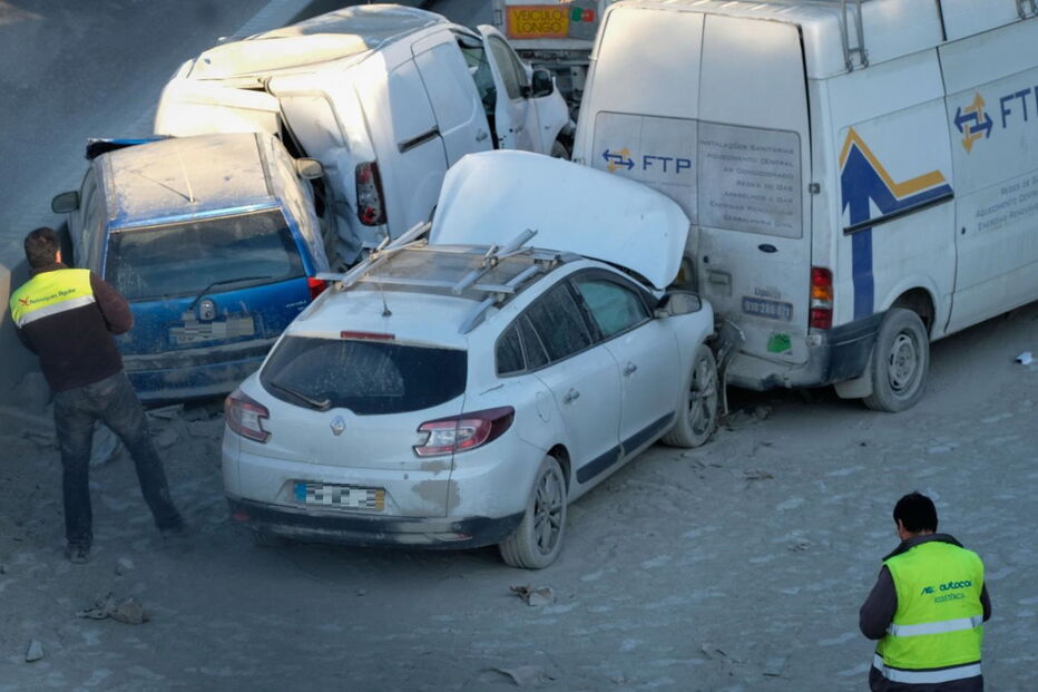 Acidente na A29 faz quatro feridos