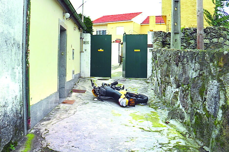Local onde o jovem foi esfaqueado, em Areosa, Viana do Castelo 