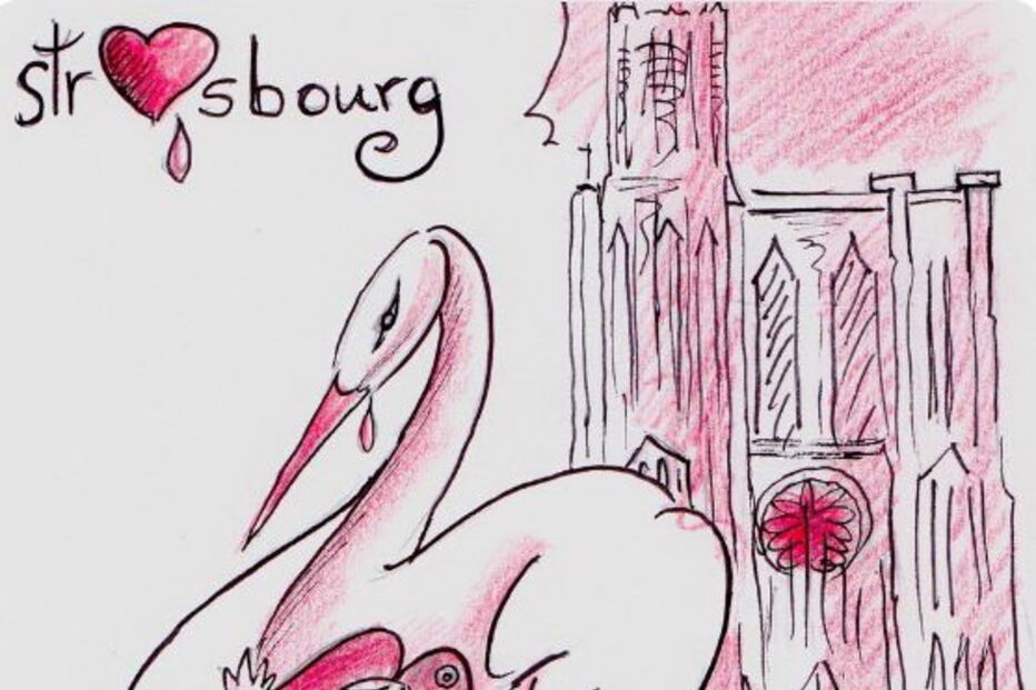 Redes sociais enchem-se de imagens de apoio às vítimas de Estrasburgo