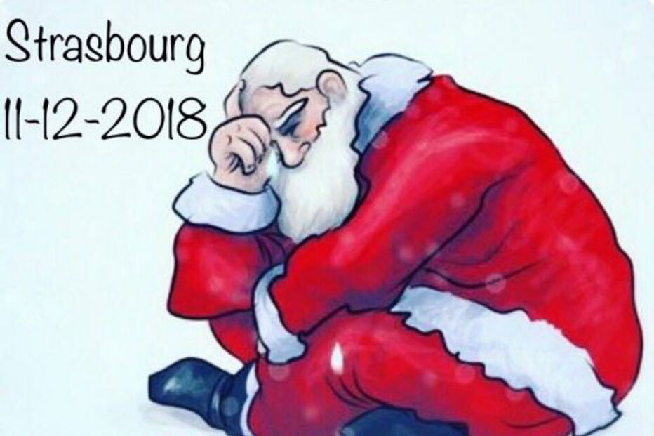 Redes sociais enchem-se de imagens de apoio às vítimas de Estrasburgo